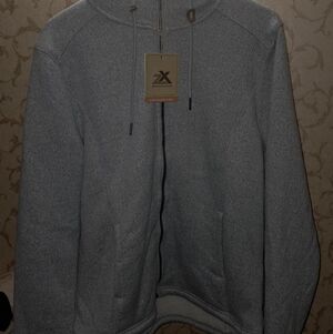 Zeroxposur Womens Gray Zip Up Jacket Size Medium NEW